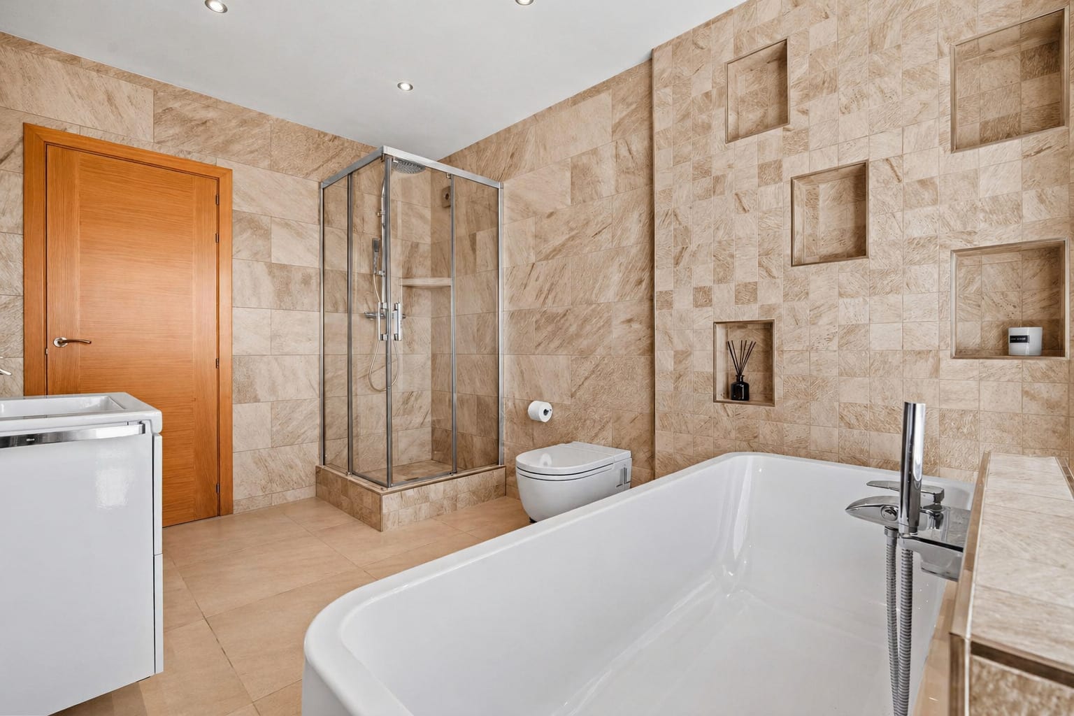 Bathroom after the turnover